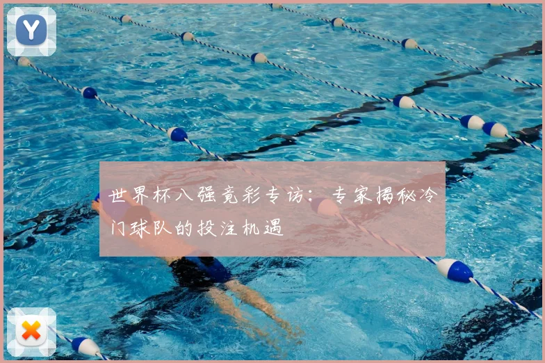 世界杯八强竟彩专访:专家揭秘冷门球队的投注机遇